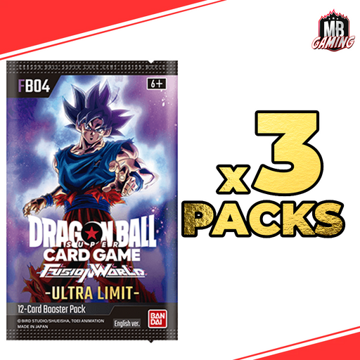 Dragon Ball Super: Ultra Limit Booster Pack x3