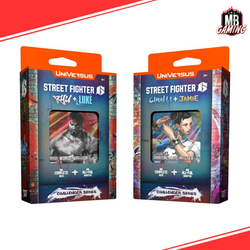 UniVersus CCG: Challenger Series - Street Fighter 6 Deck (Set of 2)