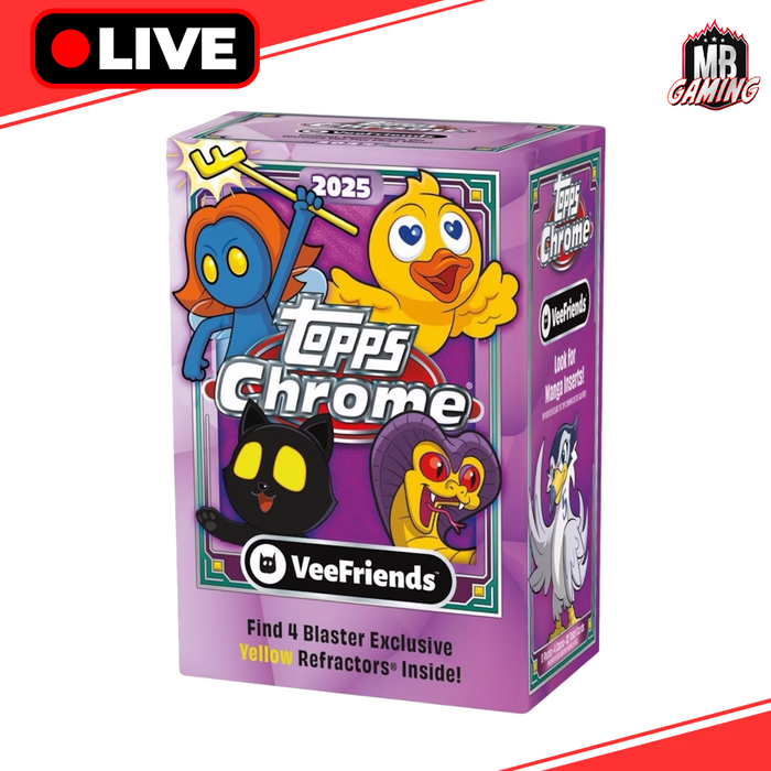 2025 Topps Chrome Vee Friends 8-Pack Blaster Box
