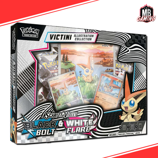 Pokemon: Scarlet & Violet 10.5 Unova Victini Illustration Collection Box