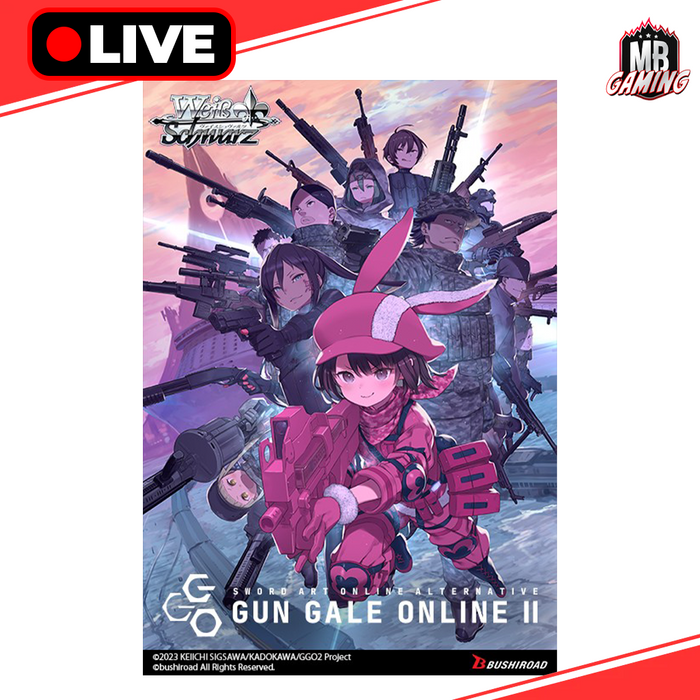 Weiss Schwarz: Sword Art Online Alternative - Gun Gale Online 2 Extra Booster