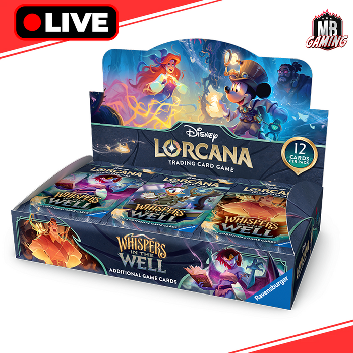 Lorcana: Whispers in the Well Booster Box [PRE-ORDER]