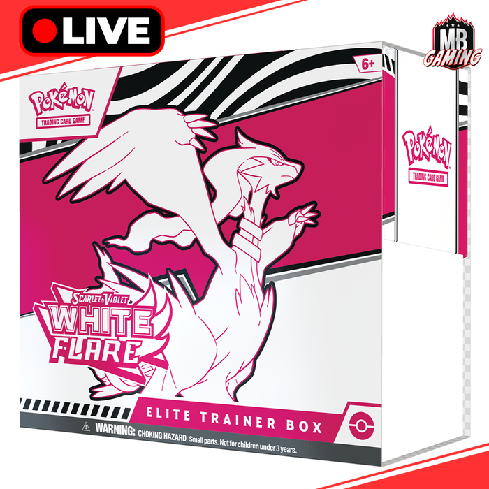 Pokemon: Scarlet & Violet 10.5 White Flare Elite Trainer Box