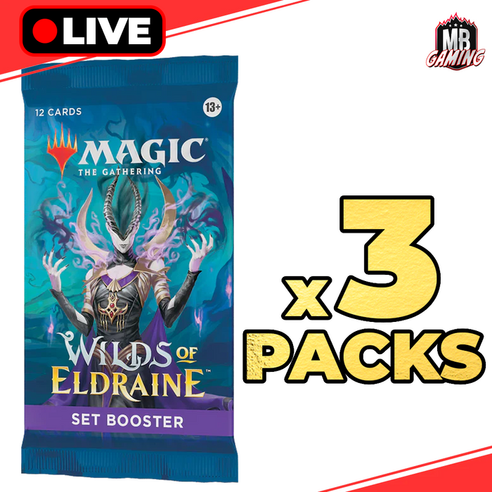 Magic The Gathering: Wilds of Eldraine x3 Booster Packs