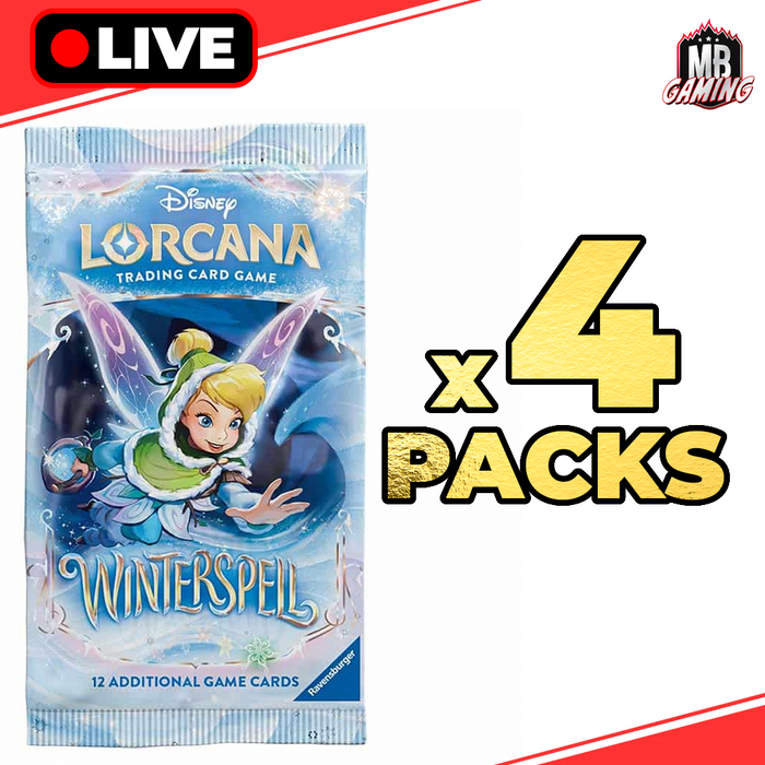 Lorcana: Winterspell Booster Pack x4