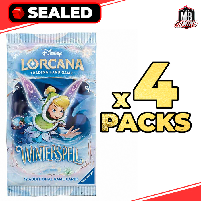 Lorcana: Winterspell Booster Pack x4