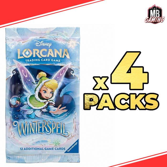 Lorcana: Winterspell Booster Pack x4