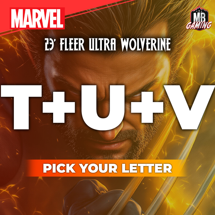 Marvel: 2024 Upper Deck Fleer Ultra Wolverine - 12 Hobby Box - Pick Your Letter (1 MASTER CASE)