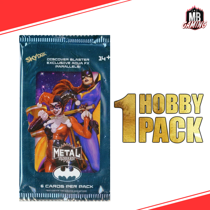 2025 Upper Deck Batman Skybox Metal Universe - Pick Your Pack - 1 Hobby Box Group Break