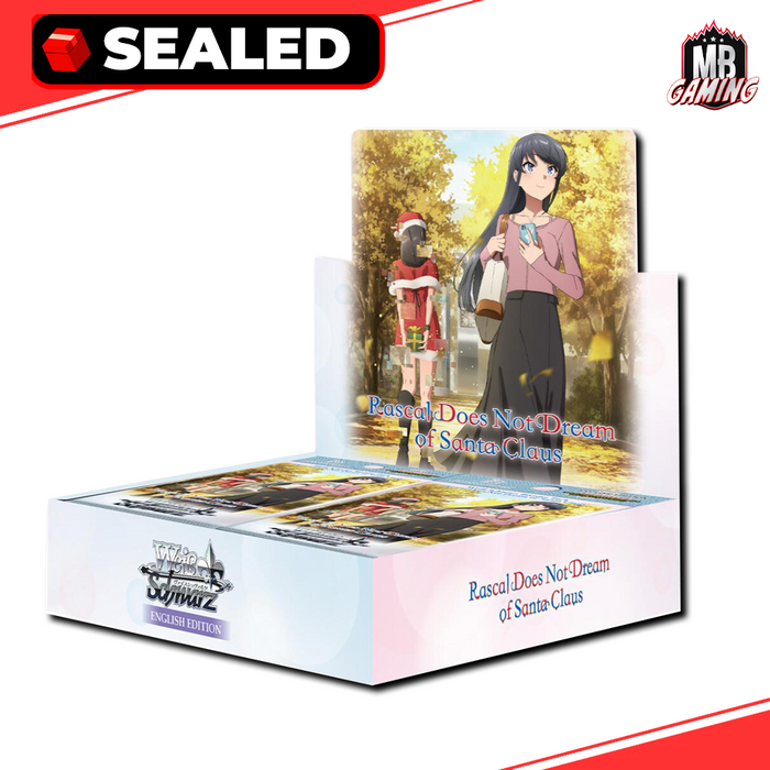 Weiss Schwarz: Rascal Does Not Dream of Santa Claus Booster Box