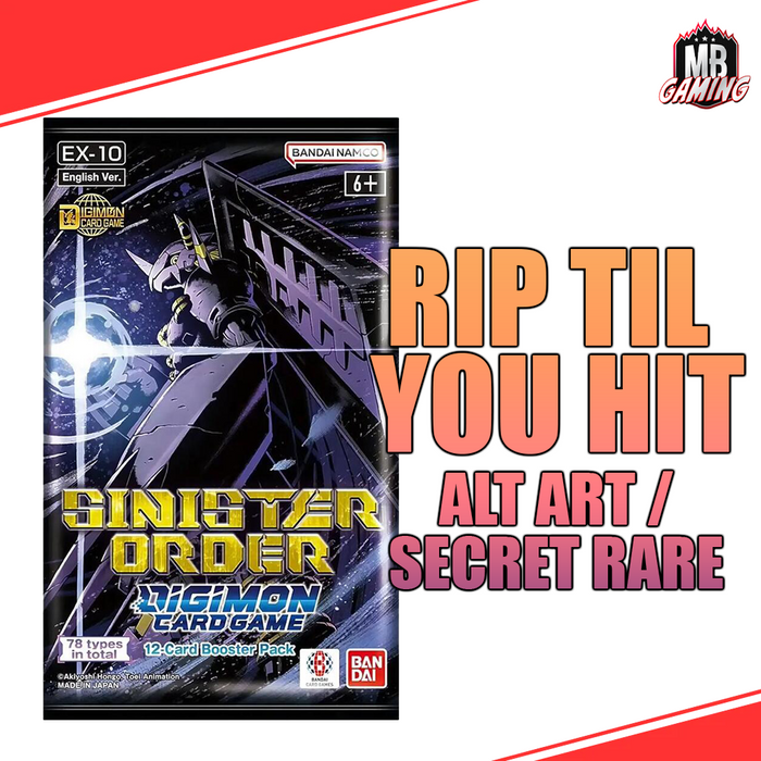 Digimon: Sinister Order Booster Box (EX-10)