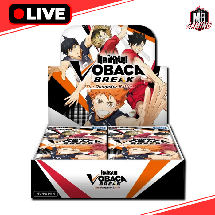 Haikyu!! Vobaca!! Break TCG: Volume 1 Booster Box