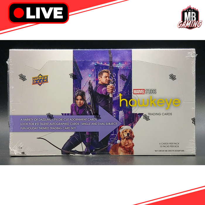 Marvel Studios: 2023 Upper Deck Hawkeye Hobby Box