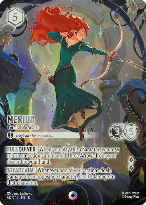 Lorcana: Merida - Formidable Archer (Iconic) - Wilds Unknown (12)
