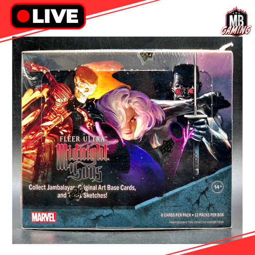 Marvel Studios: 2023 Upper Deck Marvel Fleer Ultra Midnight Sons Hobby Box