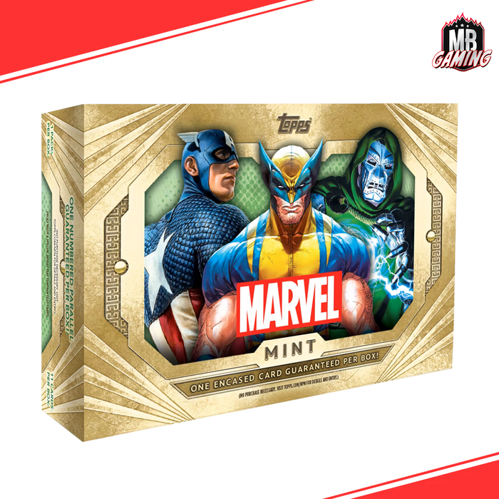 2025 Topps Marvel Mint Hobby Box