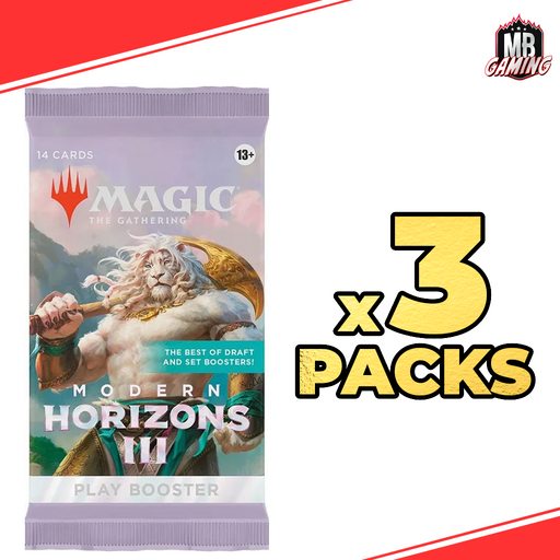 Magic The Gathering: Modern Horizons 3 Play Booster Pack x3