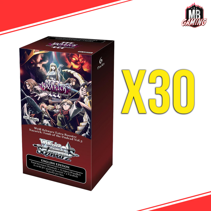 Weiss Schwarz: Nazarick: Tomb of the Undead Vol.3 Extra Booster Box
