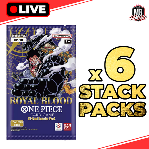 One Piece: Mojo Stack Packs - Royal Blood OP-10 Booster Pack (x6)