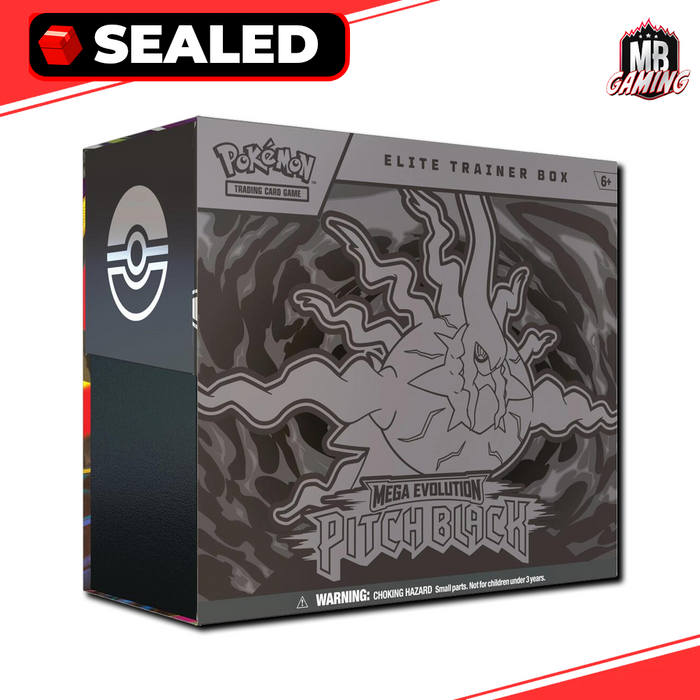 Pokemon: Mega Evolution Pitch Black (ME05) Elite Trainer Box