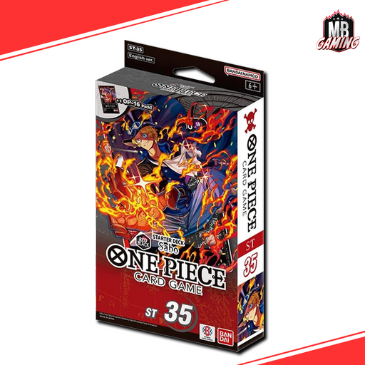 One Piece: RED/BLACK Sabo Starter Deck 35 (ST-35)