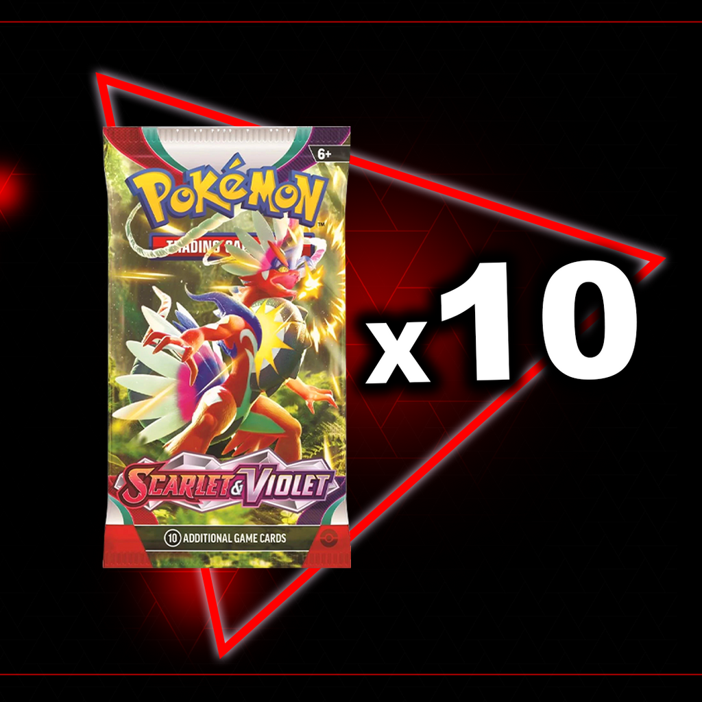Pokemon: Scarlet & Violet - 10 Booster Packs