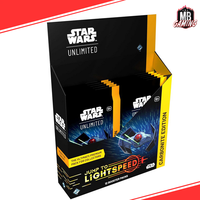Star Wars: Unlimited - Jump to Lightspeed Carbonite Booster Box - LIVE