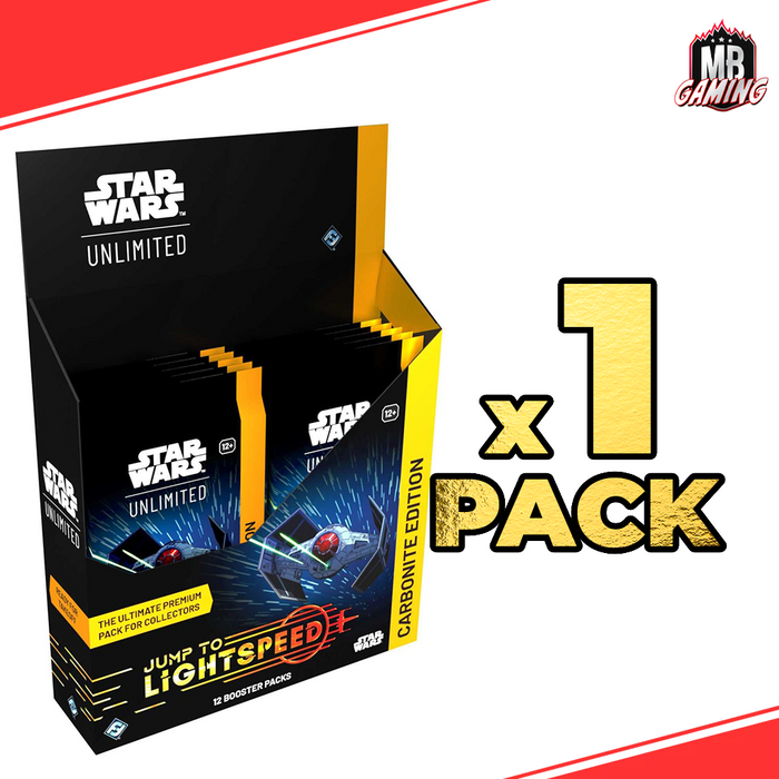 Star Wars: Unlimited - Jump to Lightspeed Carbonite Booster Pack