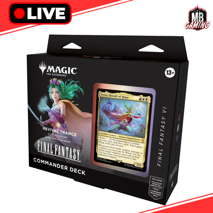 Magic the Gathering: Final Fantasy Commander Deck