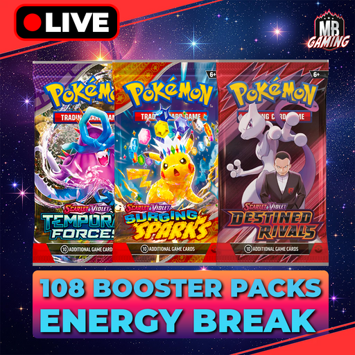 Pokemon: 108 Pack Energy Break (SV05, SV08, SV10)