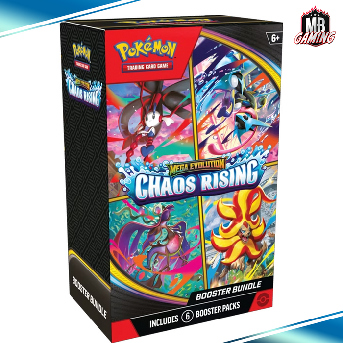 Pokemon: Mega Evolution Chaos Rising (ME04) Booster Bundle