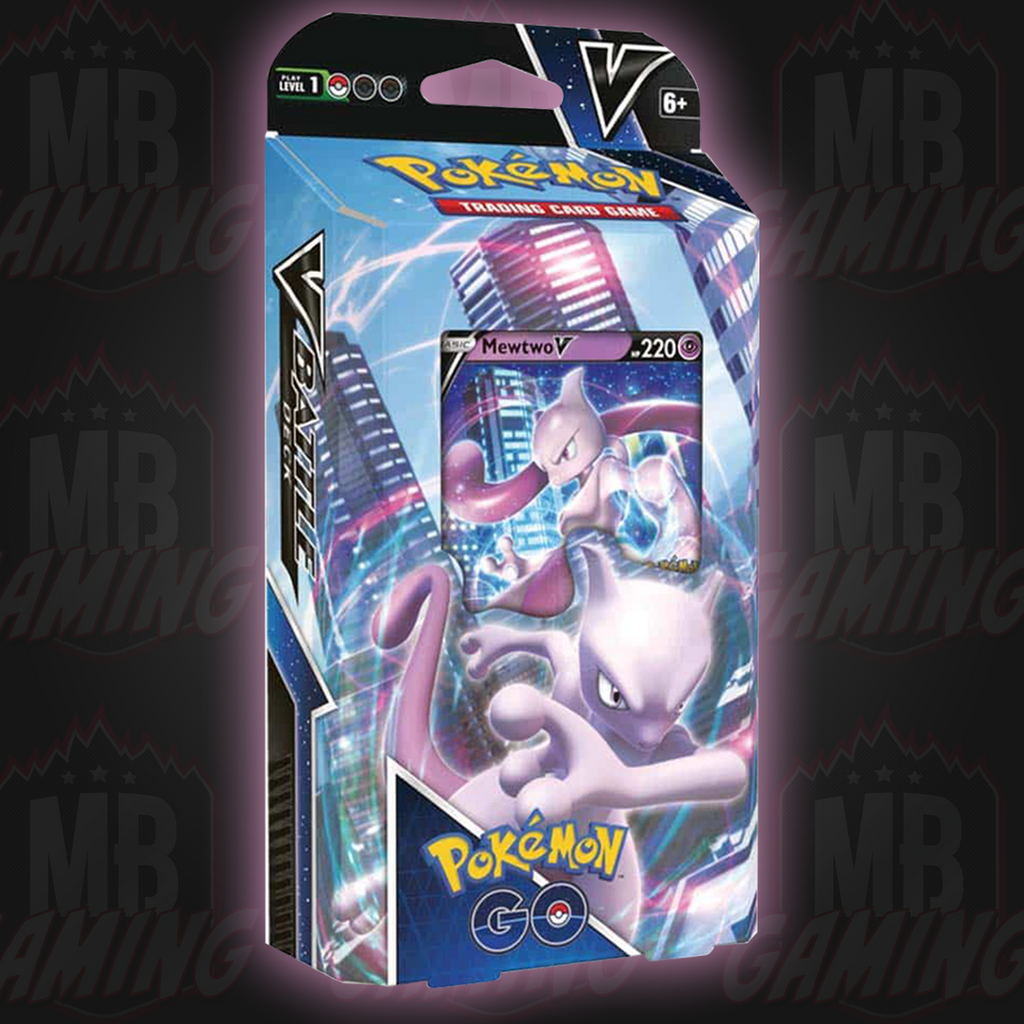 Pokemon GO Trading Card Game - V Battle Deck - MEWTWO V (60-Card Deck) 