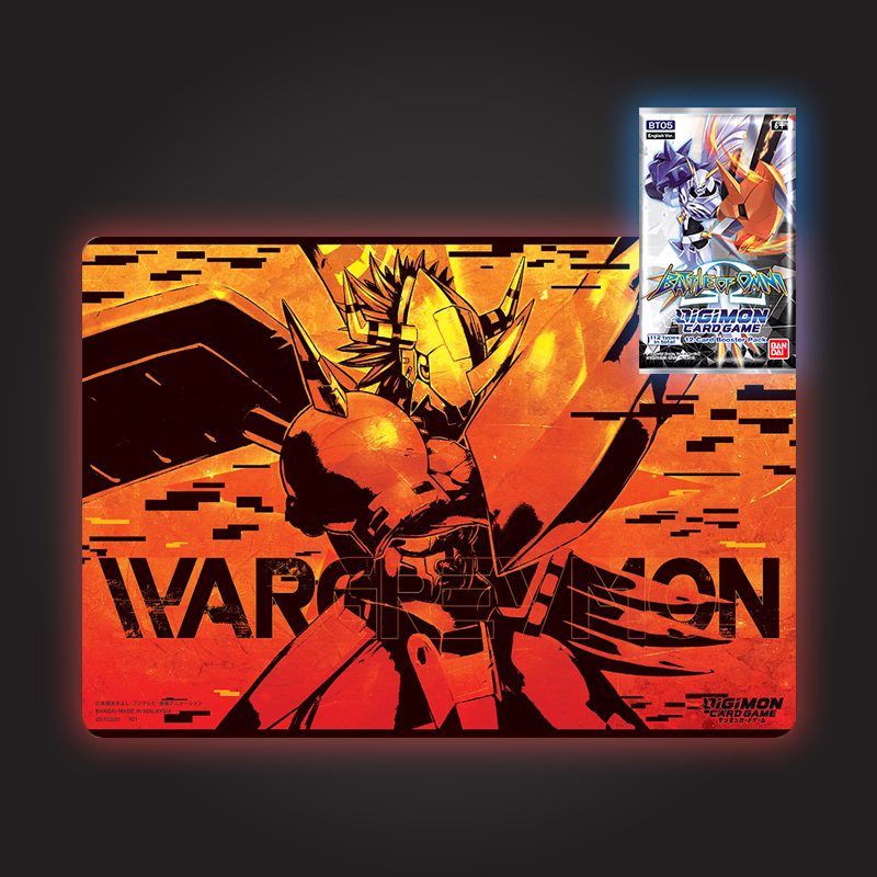 Digimon: WarGreymon Playmat + Pack